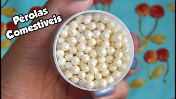Como fazer pérolas para decoração de bolo?