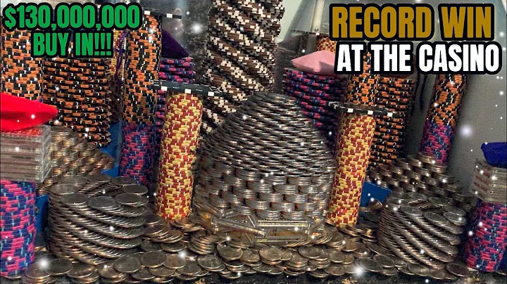 BROKE THE CASINO RECORD! 1 QUARTER CHALLENGE, $130,000,000 BUY IN, HIGH RISK COIN PUSHER! (MUST SEE) - DayDayNews