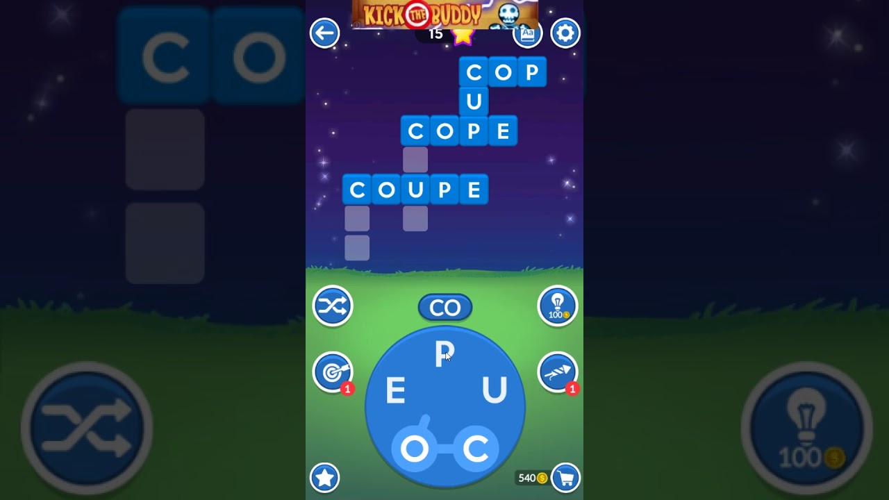 Word Toons level 119