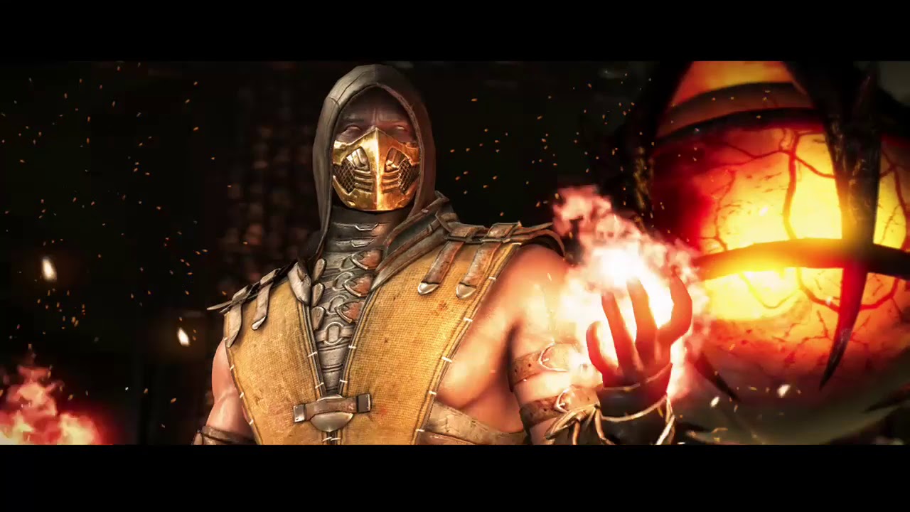 Mortal Kombat X Скорпион vs TREMOR "Фаталити"