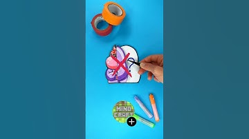 Try to Solve Amazing Paper Craft Puzzle with Embarrassment by Inside Out ✨ #insideout #puzzle #diy