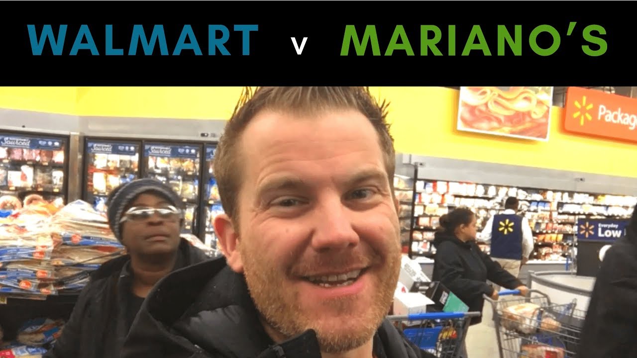 Grocery Shopping: Walmart or Mariano's? Does Walmart Always Have the Lowest Prices on Groceries? video to gif