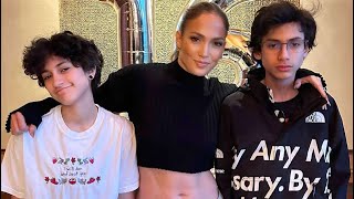 Jennifer Lopez Celebrates Max & Emmes Birthday