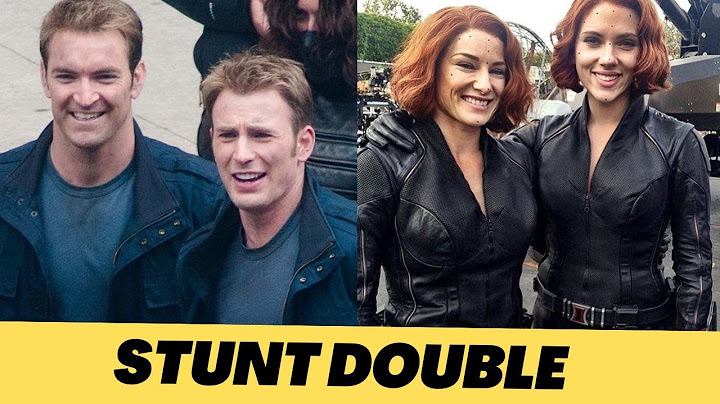 Actors and Their Stunt Doubles Side by Side | Tom Cruise Had Stunt Double?!!