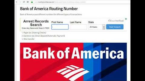 How to Find Bank of America Routing Number?
