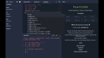 Chairbear | Learn JavaScript | Create Variables