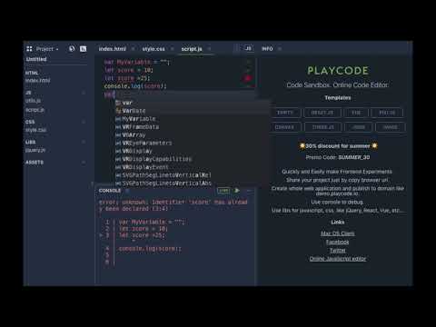 Chairbear | Learn JavaScript | Create Variables
