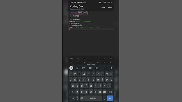 C++ Coding 🔥 positive/ negative number