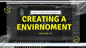 CREATING A ENVIRONMENT LECTURE #5 || Unity Game Development Basic tutorial Part 4 || ProCoding