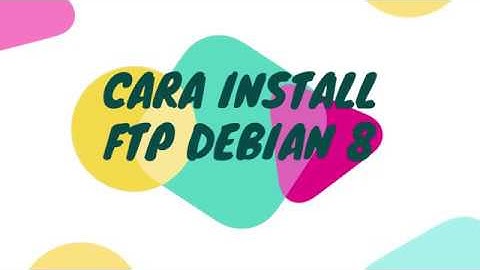 Cara install dan Masuk FTP mode Anonymous