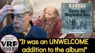 Did 'Carry On Wayward Son' save KANSAS' career? Rich Williams