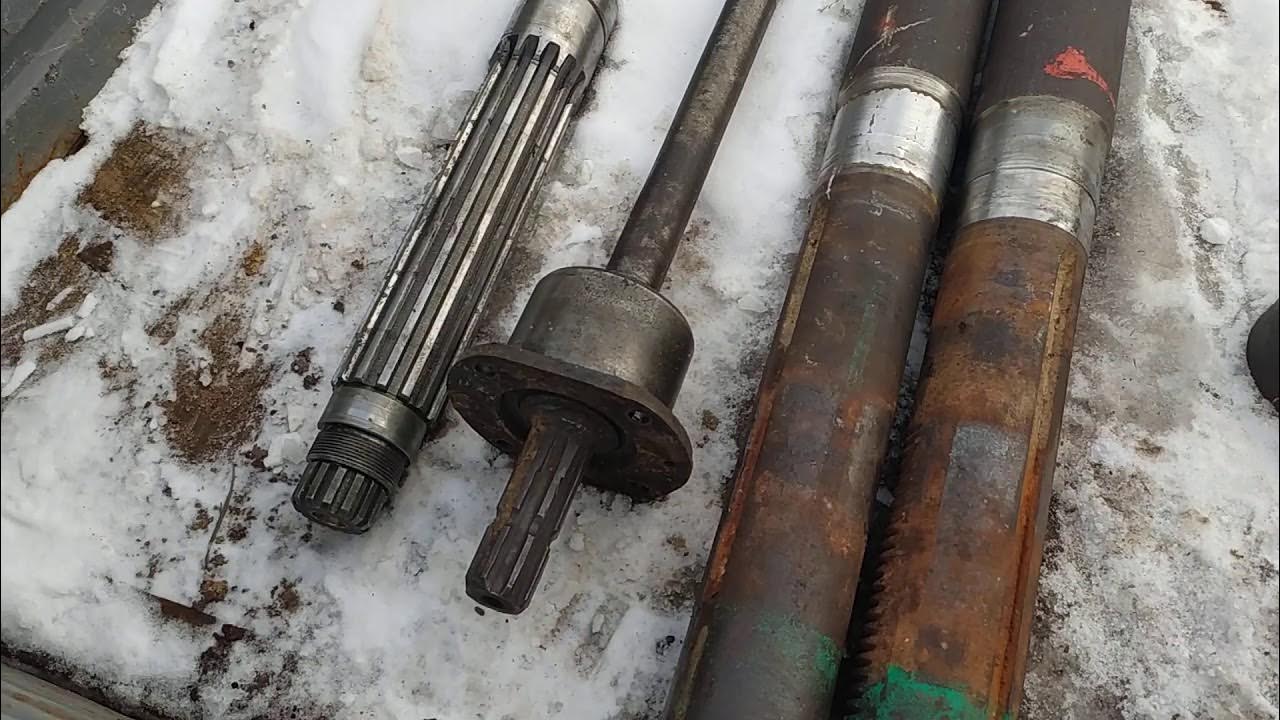 как вставить полуось