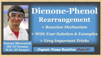 Dienone-Phenol Rearrangement||Mechanism||Examples||Year Solution||CSIR-NET GATE IIT-JAM(Hindi)