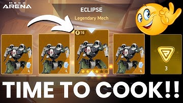 I Got Eclipse in Only 8 Spins 💪 | Mech Arena | F2P Series #24