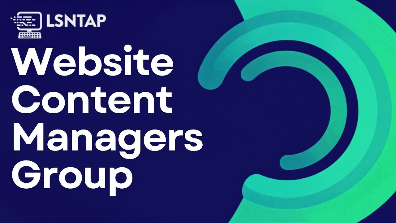 Thumbnail for Website Content Managers Group
