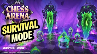CHESS ARENA Time-limited SURVIVAL Game Mode (close beta)