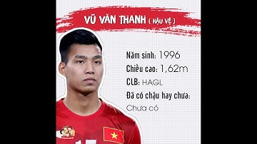 U23 Việt Nam Thông Tin Các Cầu Thủ Được nhiều bạn gái yêu Thích