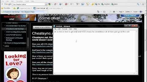 VCS and LCS cheatdevice cheats