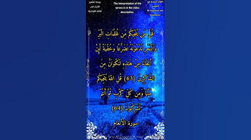 قل من ينجيكم من ظلمات البر والبحر تدعونه تضرعا وخفية #سورة_الأنعام #بدر_التركي #أحمد_طالب