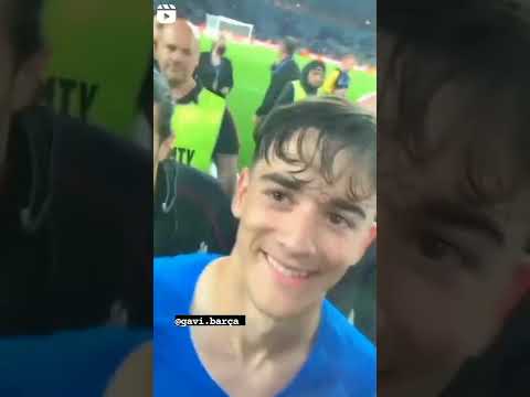 Gavi heartbeat😍💎 #gavi #respect #cute #football #heart #happy #fun #talent #skills #messi #shorts