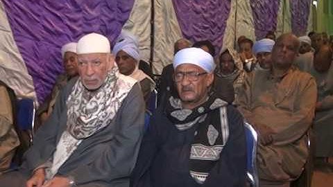 الشيخ محمد ابراهيم الخواجا القوصى سورة لقمان زفاف ال العوارى 8 3 2017
