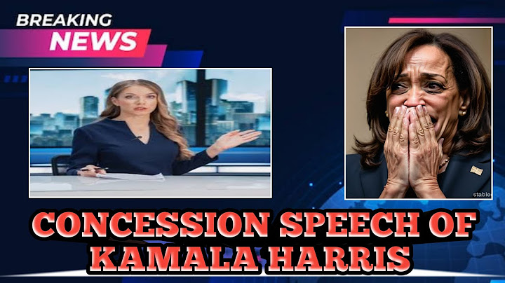🔴 LIVE | Kamala Harris Delivers  Concession Speech After 2024 Election Loss | Concession Speech |
