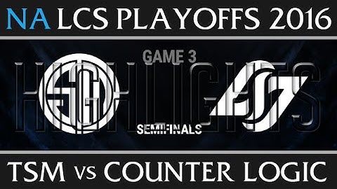TSM vs CLG Game 3 Highlights, Semi final NA LCS Summer Playoffs 2016, Team Solomid vs CLG G3