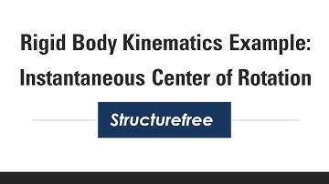 Instantaneous Center of Rotation Example - RB Kinematics - Engineering Dynamics