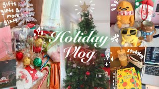 holiday vlog 🎄 gifts, studying, and more! by Jessiewithluv 18 views 1 year ago 12 minutes, 13 seconds
