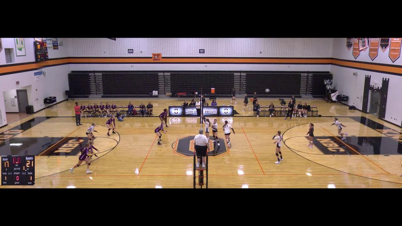 Otsego vs Leipsic High School Girls' Varsity Volleyball YouTube