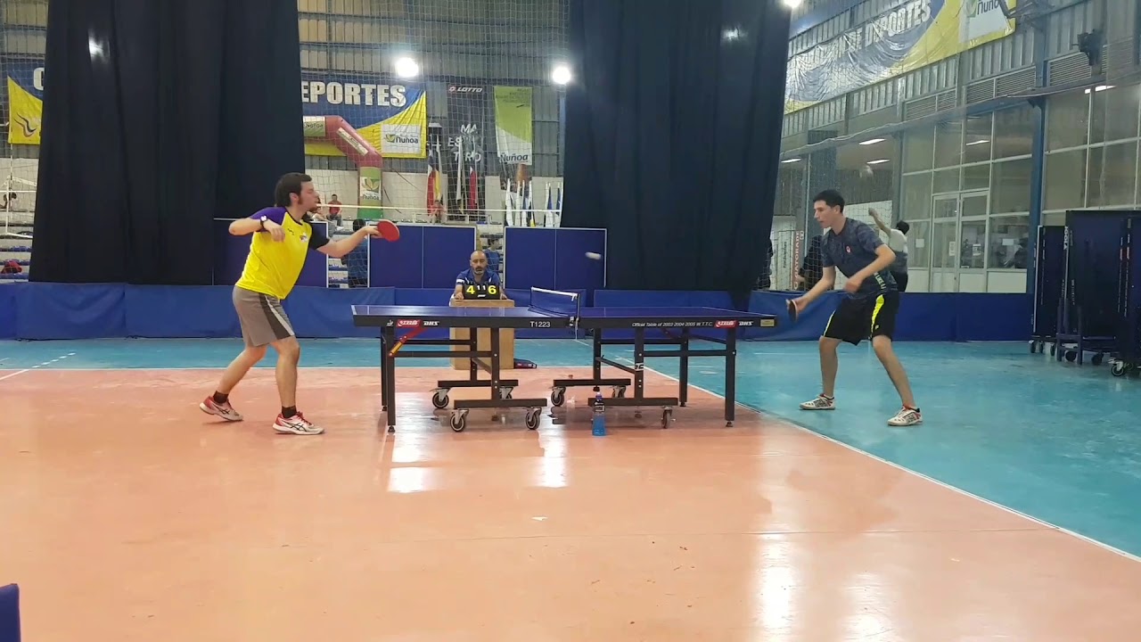 Campeonato polideportivo 2018: Cristian Rojas vs Victor Zuñiga - Final