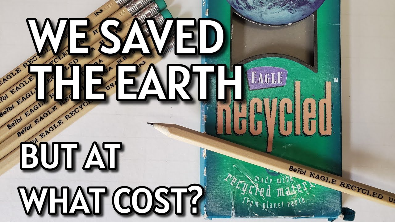 Berol EAGLE Recycled Pencils: A Vintage Pencil Review