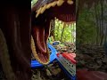 恐竜対プラレール新幹線#shorts　T. rex　ティラノサウルス
