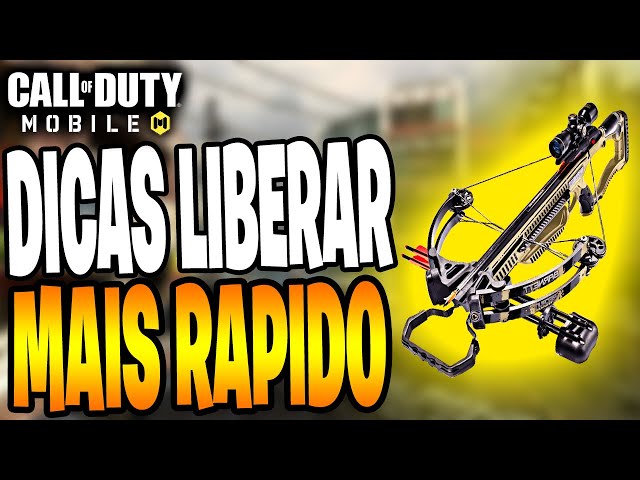 Guia de armas: como jogar com a Besta (Crossbow), nova arma secundária de  Call of Duty: Mobile