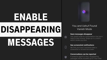How to Enable Disappearing Messages on Facebook Messenger 2024 (FULL GUIDE)