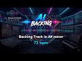 Lo-Fi Chillhop Jam Track in A# minor – 73 BPM (AI Backing Track)