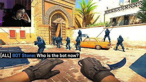 can Suly beat 10 BOTS on hardest difficulty in CS2 (1v10)