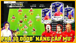 Phá Hơn 10.000 Tỷ BP Tươi Acc Chính I Love Xây Dựng Siêu Đội Hình MU +8 KHỦNG NHẤT FO4 / FC ONLINE