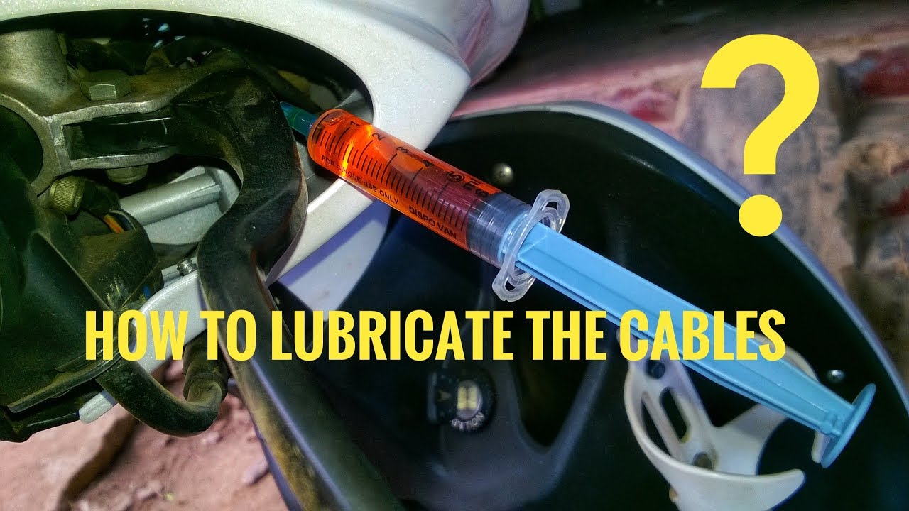 How To Lubricate The Cables DIY MD Garage YouTube How To Lubricate The Cables DIY MD Garage YouTube