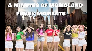 4 minutes of MOMOLAND FUNNY MOMENTS