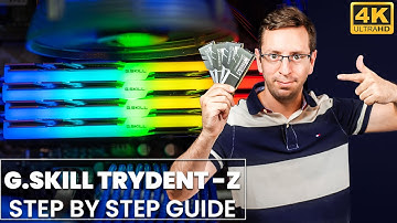 G.SKILL TridentZ RGB RAM Installation And RGB SYNC Configuration