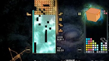 Tetris Effect Connected: Weird Desync Glitch (Zone Battle Ranked)