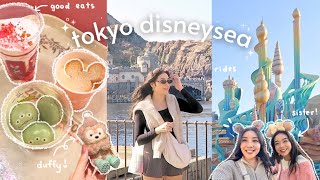 A Day In Tokyo Disneysea!🪸🫧🏰 |  Rides, Everything I Ate, Duffy, Tips & More!