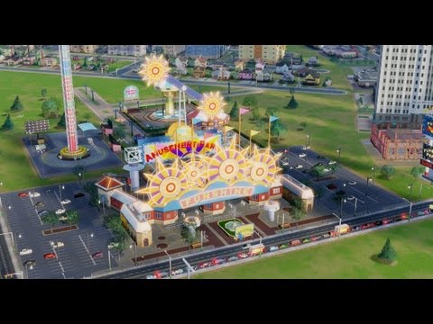 Vidéo: Le Module Complémentaire De Contenu Téléchargeable SimCity Amusement Park Pack Est Révélé