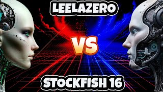 Stockfish DOMINATED the board! | Stockfish 16.1 vs LeelaZero #chess