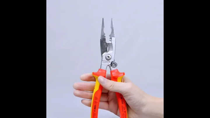 KNIPEX 13 96 200 Electrical Installation Pliers (silent demo)