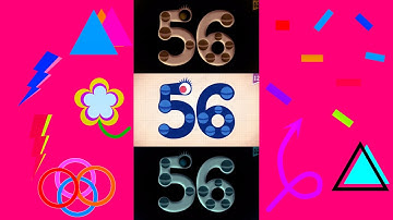 Endless Numbers Count 56, Inversion Effect, Bevel Effect, G-major Effect and Rgb Color Effect.