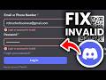 How To Fix 'Login or password is invalid' On Discord - Tutorial