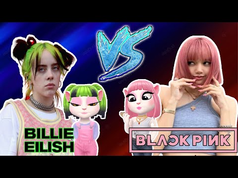 😍😘My Talking Angela 2 💖🤗 / Billie Eilish And Blackpink Lisa Vs Angela  🐾🔥 / New Year Update Gameplay