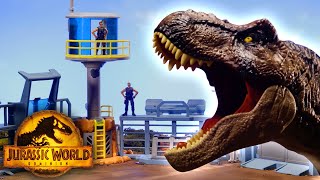 Jurassic World Dominion 🦖 Dominion Files: Outpost Rescue, Episode 4 | Mattel Action!